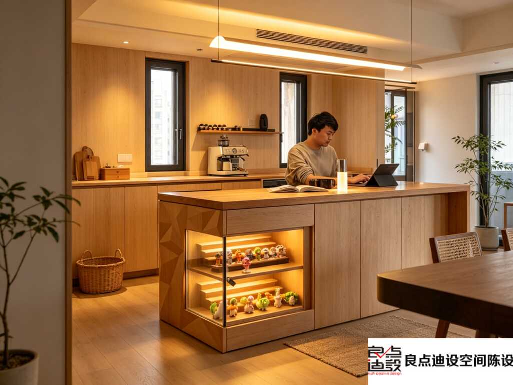 一居室软装设计|小空间也能装出兼顾办公+爱好的神仙格局✨